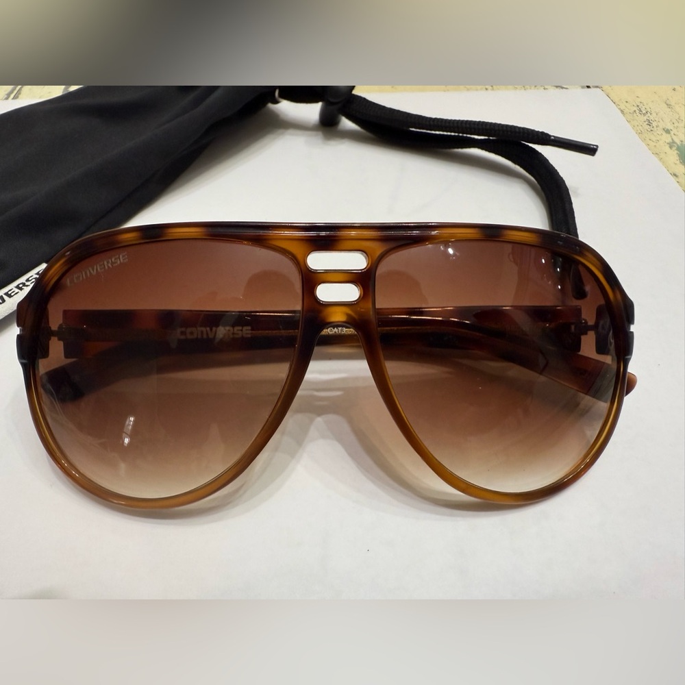 Converse Tortoise Shell Aviator Sunglasses